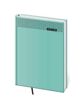 Diár (Gommato 2026) - 14,5 x 20,5 cm > tyrkysová > denný A5