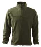 Pánska mikina (MALFINI Fleece jacket 280) > zelená (military) > S