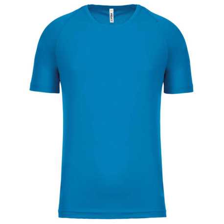 Detské tričko (PROACT KIDS SHORT SLEEVE SPORTS T-SHIRT) > modrá (aqua) > 10/12