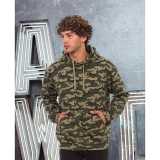 Pánska mikina (ALL WE DO IS CAMO HOODIE) > zelená (camo) > S