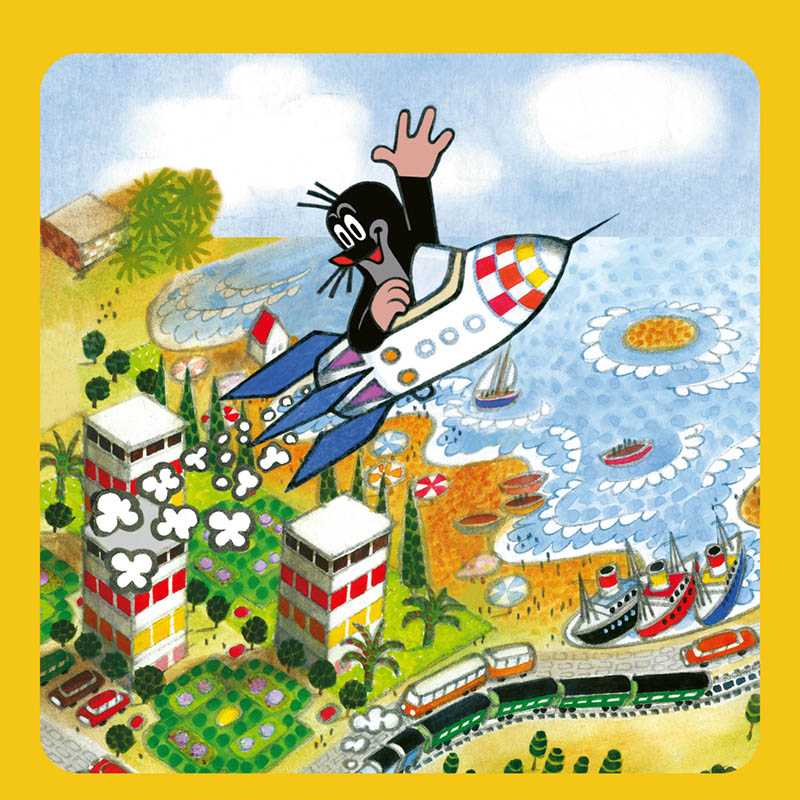 Nástenný kalendár (Krtko 2026) - 30 x 30 x 1 cm