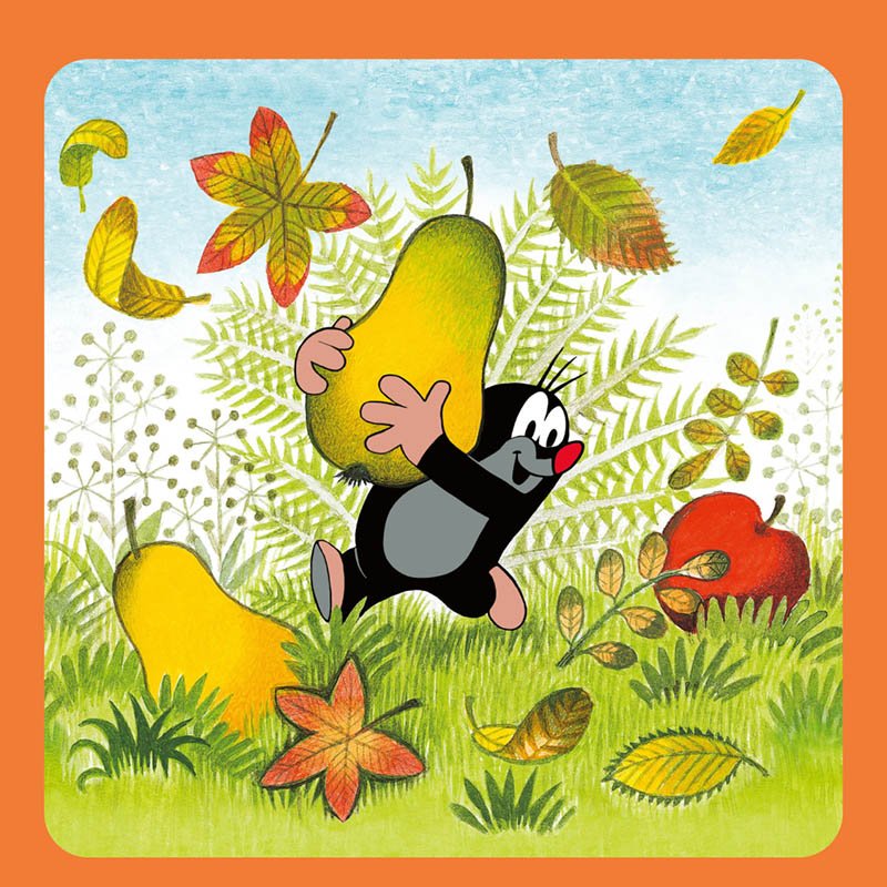 Nástenný kalendár (Krtko 2026) - 30 x 30 x 1 cm