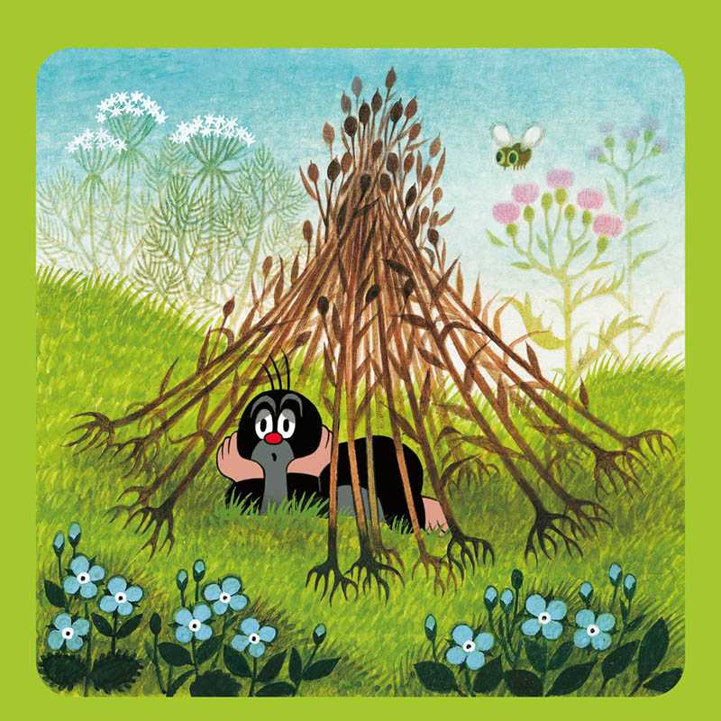 Nástenný kalendár (Krtko 2026) - 30 x 30 x 1 cm