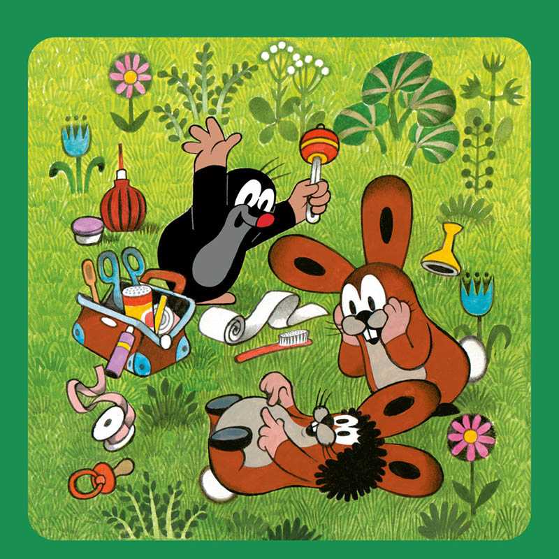 Nástenný kalendár (Krtko 2026) - 30 x 30 x 1 cm