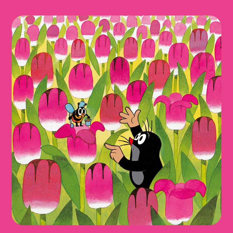 Nástenný kalendár (Krtko 2026) - 30 x 30 x 1 cm