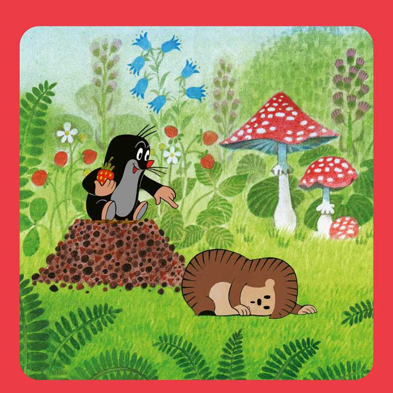 Nástenný kalendár (Krtko 2026) - 30 x 30 x 1 cm