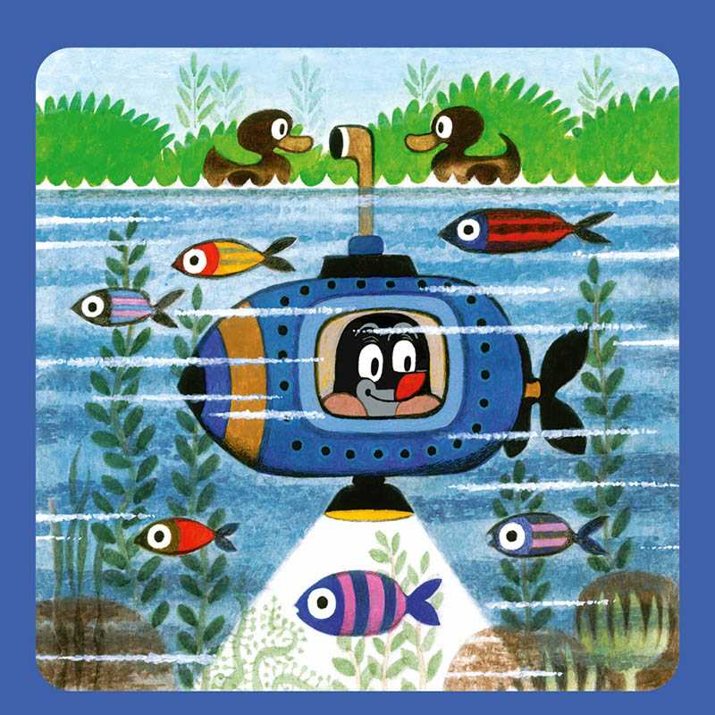 Nástenný kalendár (Krtko 2026) - 30 x 30 x 1 cm