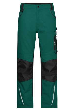 Pracovné nohavice (DAIBER Workwear Pants) > zelená (dark) / čierna > 54
