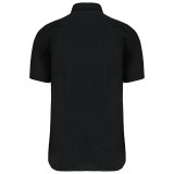 Pánska košeľa (KARIBAN MENS SHORT SLEEVE SHIRT) > čierna > 2XL
