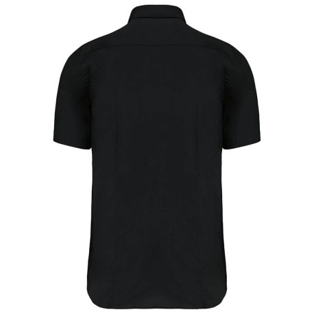Pánska košeľa (KARIBAN MENS SHORT SLEEVE SHIRT) > čierna > 2XL