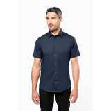 Pánska košeľa (KARIBAN MENS SHORT SLEEVE SHIRT) > čierna > 2XL