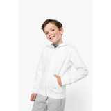 Detská mikina (KARIBAN KARIBAN KIDS FULL ZIP HOODED SWEATSHIRT)>modrá (navy)>12/14