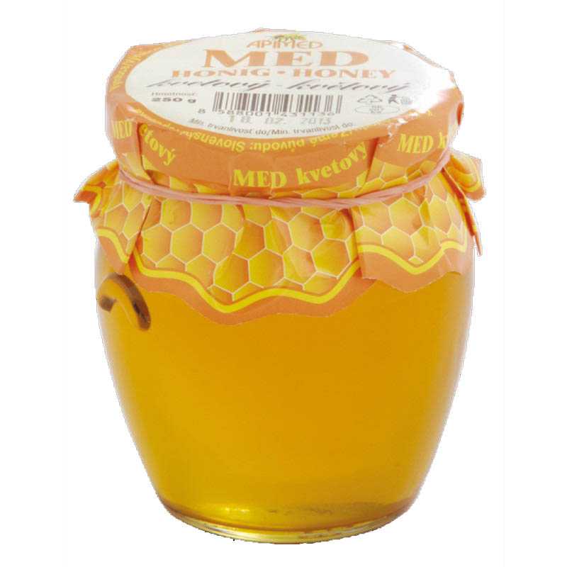 Kvetový med v amfore 250g