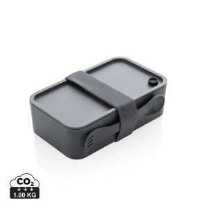 Krabička na jedlo z PP s príborom > šedá (anthracit)