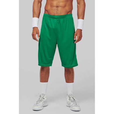 Pánske krátke nohavice (PROACT MENS BASKETBALL SHORTS) > biela > L