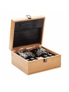 Whisky sada v krabičke > hnedá (wood)