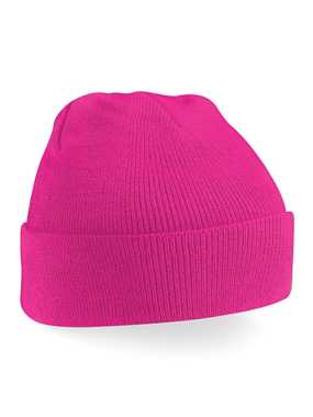 Detská čiapka (Beechfield Junior Original Cuffed Beanie) > ružová (fuchsia)