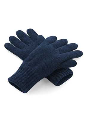 Unisex rukavice (Beechfield Classic Thinsulate Gloves) > modrá (french navy) > S/M