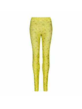 Dámske legíny (Just Cool WOMEN'S COOL PRINTED LEGGING) > zelená (Kaleidoscope Lime) > S