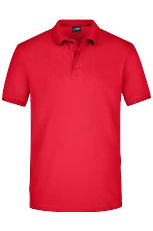 Pánska polokošeľa (DAIBER Mens Elastic Polo Piqué) > červená > S
