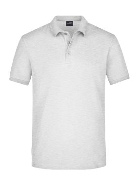 Pánska polokošeľa (JN Mens Elastic Polo Piqué) > šedá (heather) > 3XL