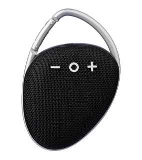 Outdoorový reproduktor s karabínou > čierna