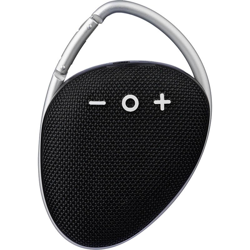 Outdoorový reproduktor s karabínou > čierna