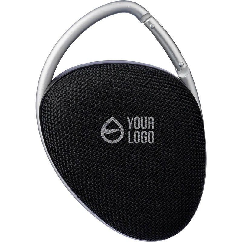 Outdoorový reproduktor s karabínou > čierna