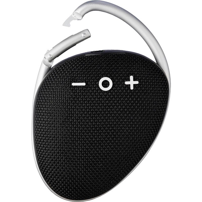 Outdoorový reproduktor s karabínou > čierna