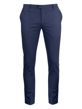 Pánske nohavice (James Harvest CLASSIC TROUSERS) > modrá (navy melange) > 62