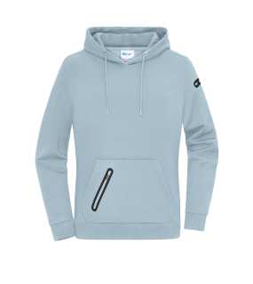 Dámska mikina (JN Ladies' Hoody Interlock) > modrá (milky) > L
