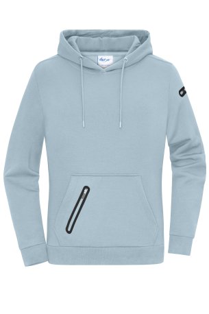 Dámska mikina (DAIBER Ladies' Hoody Interlock) > modrá (milky) > L