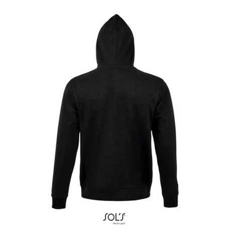 Pánska mikina (SOL'S SPIKE MEN - ZIP HOODIE) > čierna > XL