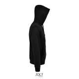 Pánska mikina (SOL'S SPIKE MEN - ZIP HOODIE) > čierna > XL