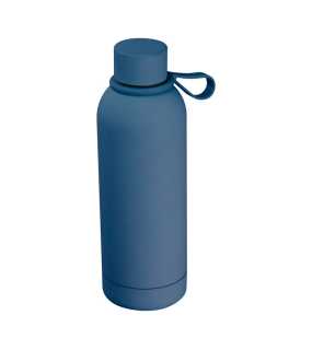 Fľaša s pogumovaným povrchom, 700 ml > modrá (dark)