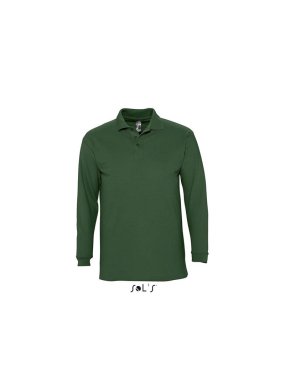 Pánska polokošeľa (SOLS WINTER-II LONG SLEEVE POLO SHIRT) > zelená (golf) > 2XL
