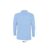 Pánska polokošeľa (SOLS WINTER-II LONG SLEEVE POLO SHIRT) > modrá (sky) > S