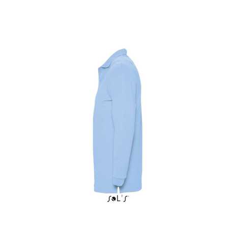 Pánska polokošeľa (SOLS WINTER-II LONG SLEEVE POLO SHIRT) > modrá (sky) > S