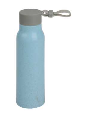 Sklenená fľaša > modrá