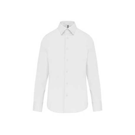 Pánska košeľa (KARIBAN MENS LONG SLEEVE SHIRT) > biela > L