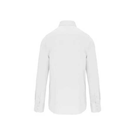 Pánska košeľa (KARIBAN MENS LONG SLEEVE SHIRT) > biela > L