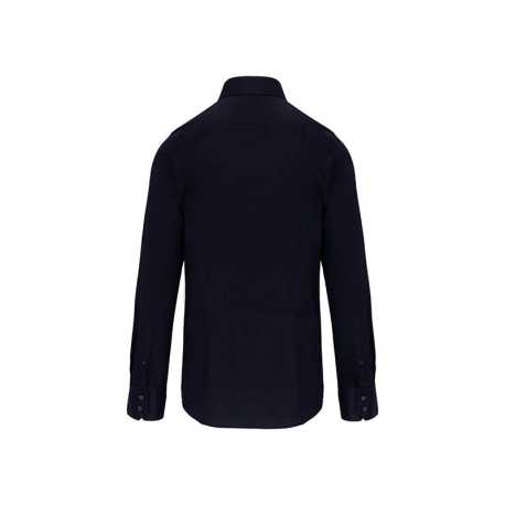 Pánska košeľa (KARIBAN MENS LONG SLEEVE SHIRT) > modrá (navy) > 2XL