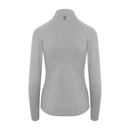 Dámske tričko (Just Cool WOMEN'S COOL FLEX 1/2 ZIP TOP) > šedá (silver) > XS