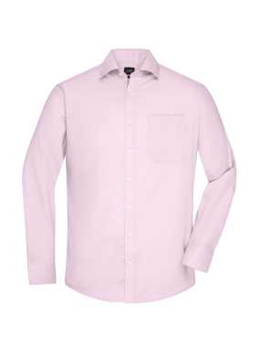 Pánska košeľa(JN Mens Shirt Longsleeve Micro-Twill) > ružová (light) > L