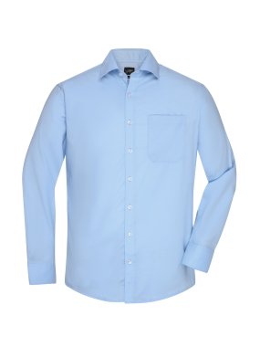 Pánska košeľa(JN Mens Shirt Longsleeve Micro-Twill) > modrá (light) > L