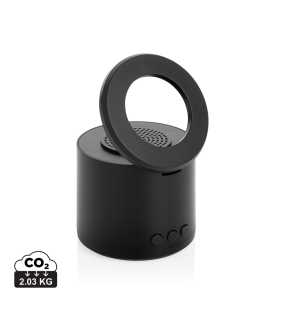 Magpulse 3W reproduktor z rec. plastu RCS s magn. držiakom > čierna