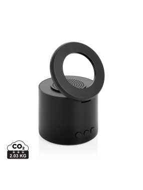 Magpulse 3W reproduktor z rec. plastu RCS s magn. držiakom > čierna