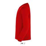 Destké tričko (SOL'S IMPERIAL LSL KIDS - LONG SLEEVE T-SHIRT) > červená > 6r