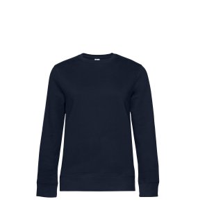 Dámska mikina (B&C QUEEN Crew Neck) > modrá (navy) > XL