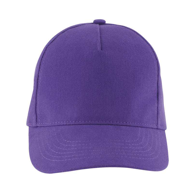 5 panelová šiltovka (SOLS LONG BEACH 5 PANEL CAP) > fialová (dark purple)